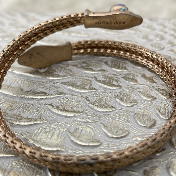 Stella & Dot Snake Serpent Bracelet - Picture 5 of 5
